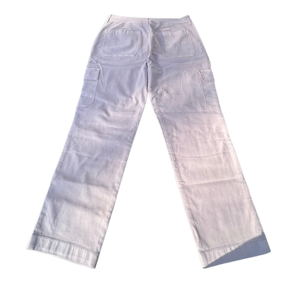 NWT J. Crew The Straight Leg Cargo High-Rise Pants in Pebble -Size 31 - Picture 3 of 11